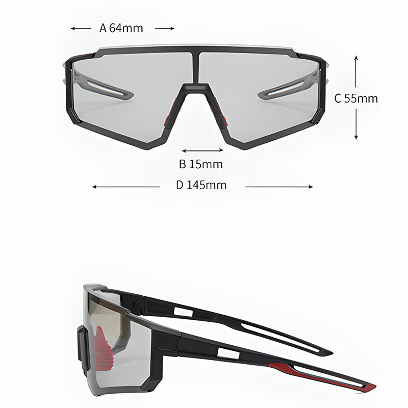 Fietsbril Sportbril Wielrennen Blayze Farrier Blanche Voorkant Gepolariseerde Fietsen Bril 2022 Outdoor Sport Fiets Eyewear Mannen Vrouwen Mountain Road Mtb Fiets UV400 Zonnebril