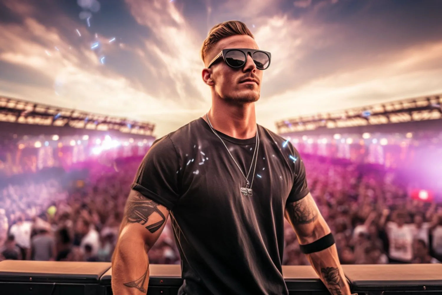 Festival Zonnebril Heren Man Party EDM DJ