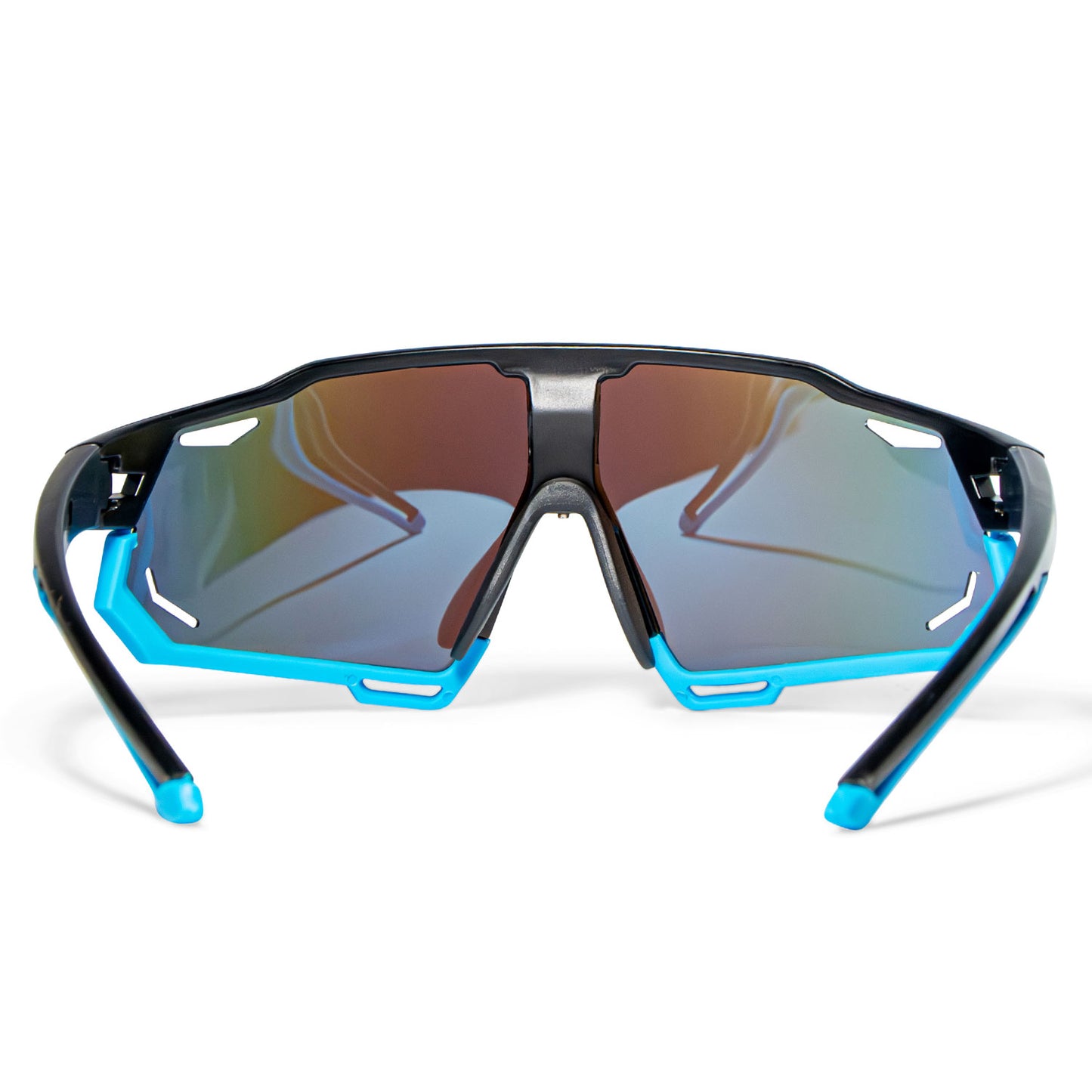 Fietsbril Sportbril Zonnebril Blauw Lumin Blue Achterkant