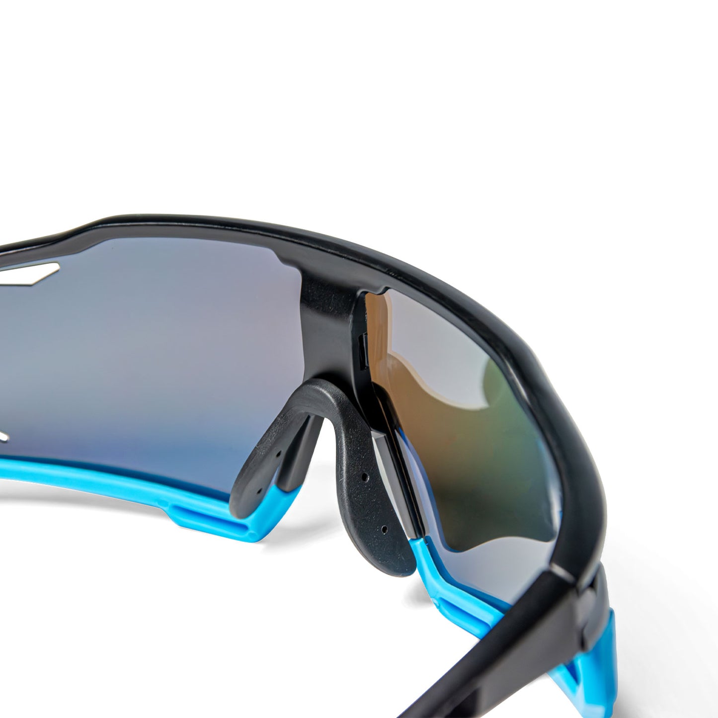 Fietsbril Sportbril Zonnebril Blauw Lumin Blue Detail