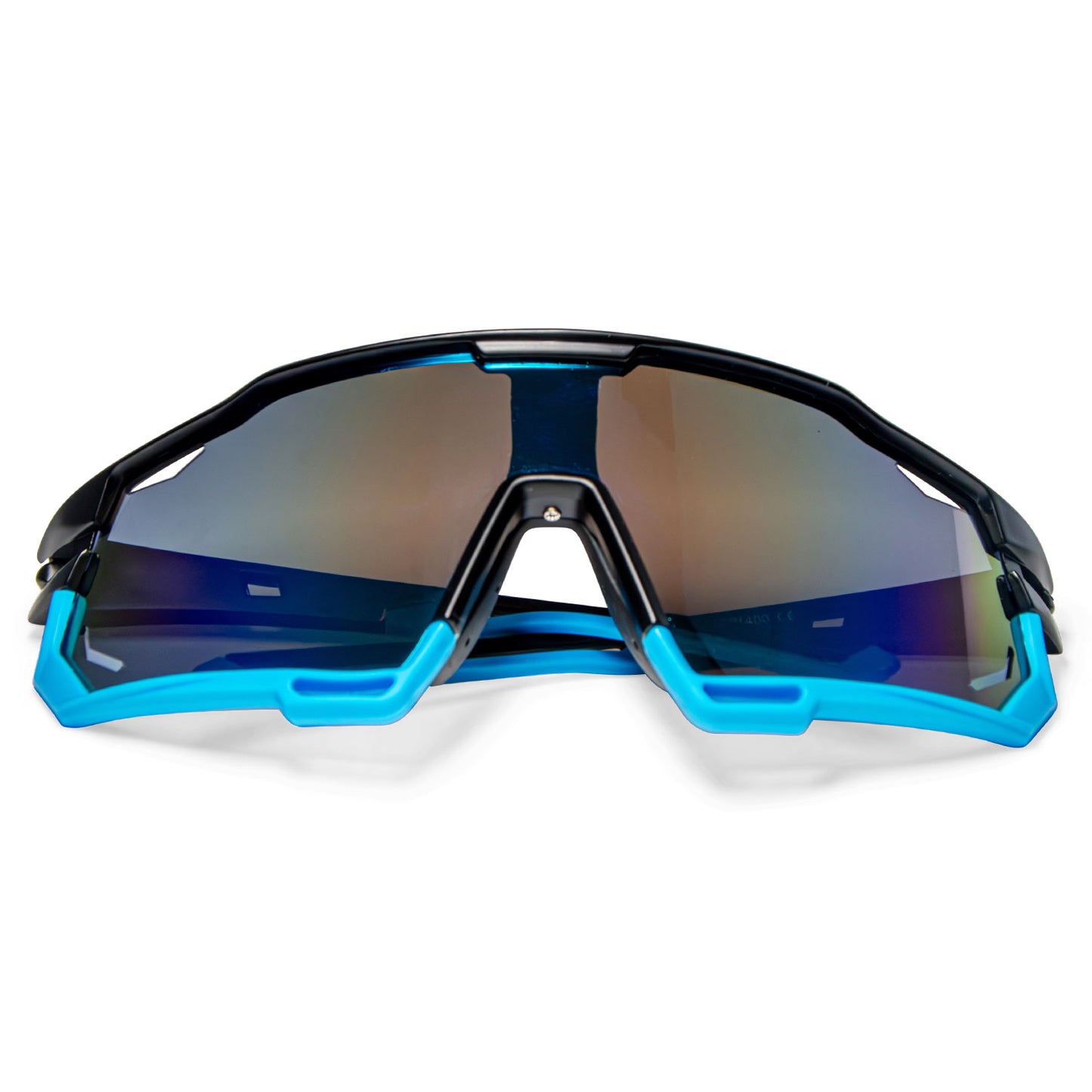 Fietsbril Sportbril Zonnebril Blauw Lumin Blue Voorkant