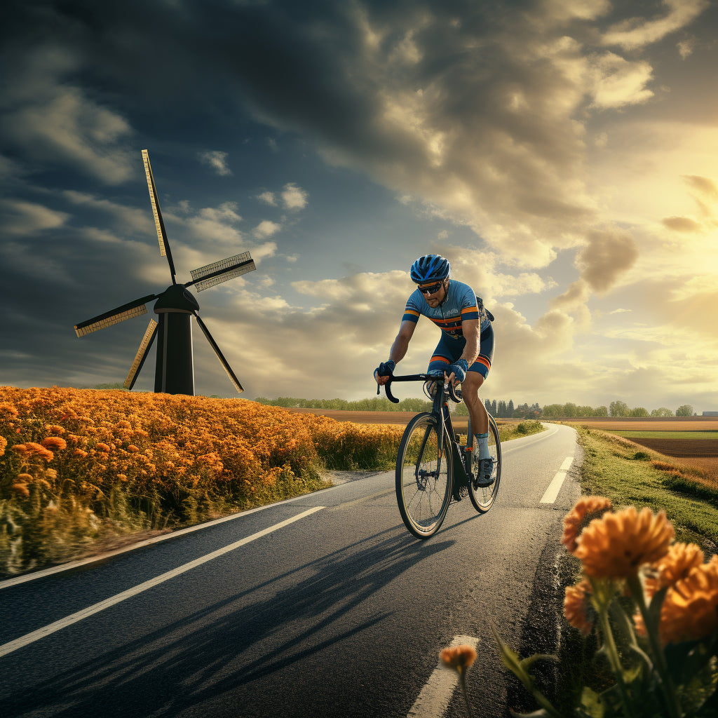 Sportbrillen Fietsbrillen Wielrennen Fietsen Farrier Blanche